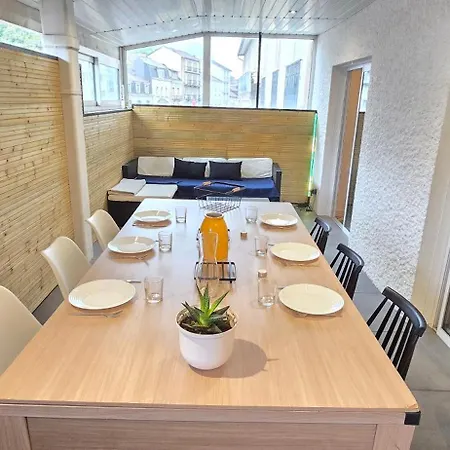 Apartment Thesecret 8 Couchages, Sanctuaires Et Gare 5mn Climatise , Salle De Sport Terasse