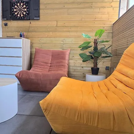 Thesecret 8 Couchages, Sanctuaires Et Gare 5mn Climatise , Salle De Sport Terasse דירה *